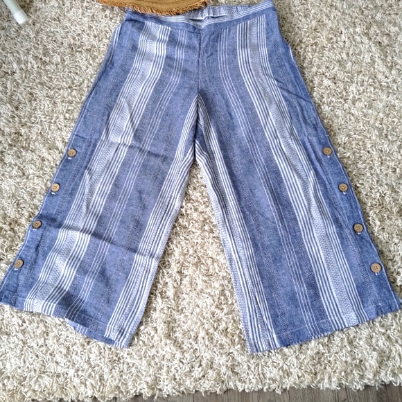 J. Jill wide leg line Capri pants - Picture 1 of 3